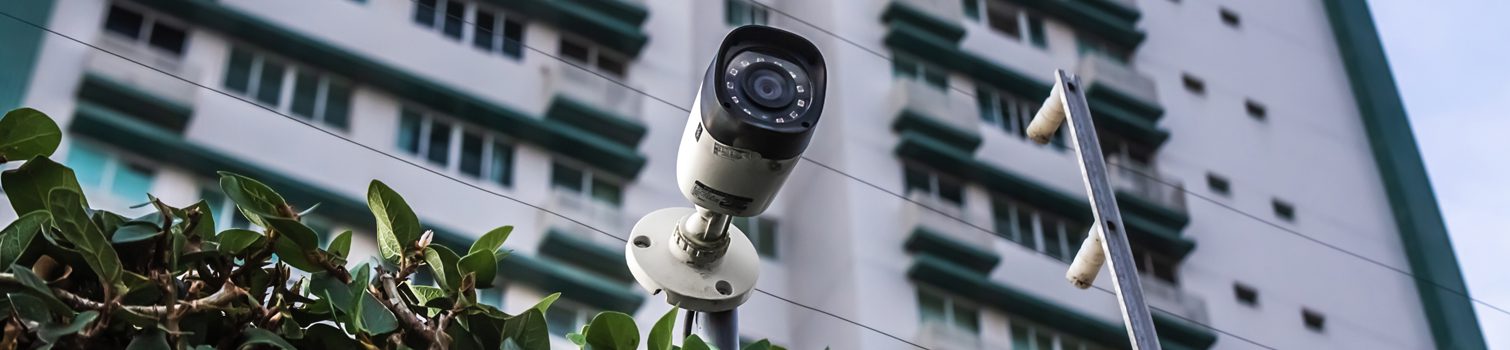 Cámara de videovigilancia.